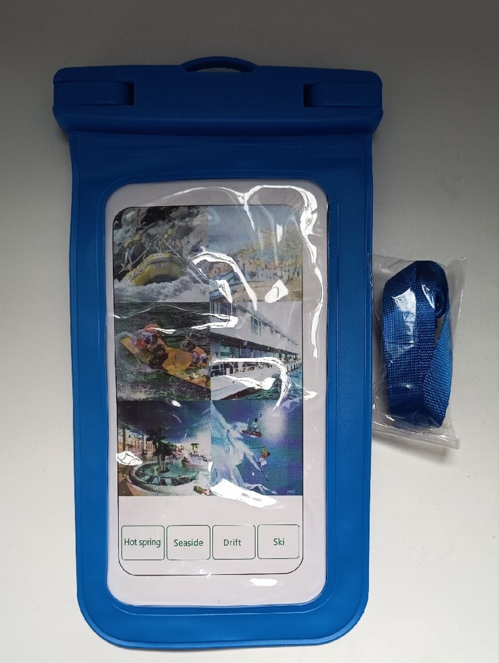 💙Brand New Waterproof Phone Pouch - Blue Unisex